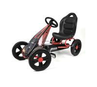 Kart à Pédales Cyclone Rouge pour Enfants de 4 à 10 Ans