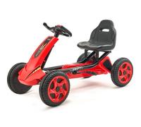 Kart à Pédales Enfants 3-8 Ans-VEVOR- Kart Tout-terrain à 4 Roues- avec Siège Réglable, Grandes Roues Antidérapantes