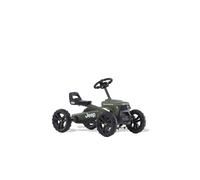 BERG Kart à pédales enfant 2 ans Buzzy Jeep Sahara – Pneus EVA anti‑crevaison, siège réglable
