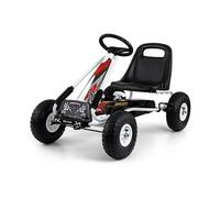 Kart à pédales Thor Blanc Rouge G