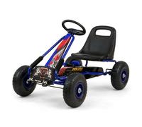 Kart à Pédales Sportif Thor en Bleu pour Enfants
