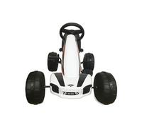 Kart à pédales Viper blanc