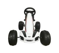 Kart à pédales Viper blanc