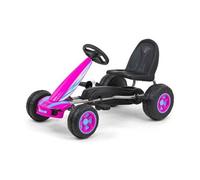 Milly Mally Kart à pédales Viper – Amusement et confort pour enfants – Rose
