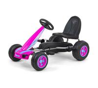 Milly Mally Kart à pédales Viper – Amusement et confort pour enfants – Rose