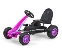 Milly Mally Kart à pédales Viper – Amusement et confort pour enfants – Rose