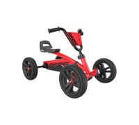 BERG Karting Buzzy Red | Kart à Pédaes, Go-Kart, Siège Réglable, Pneus EVA, Kart à pédales pour Enfant, Vélo et véhicule pour Enfants 2-5 Ans