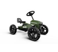 BERG Kart à pédales enfant 2 ans Buzzy Jeep Sahara – Pneus EVA anti‑crevaison, siège réglable