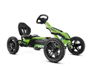 Kart avec suspension tout-terrain et boîte sonore Rally DRT Green BERG