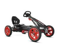 Kart avec suspension tout-terrain et phares LED Rally APX Red 3 vitesses