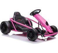 Kart Électrique Enfant Drift 24V 2x300W, Vitesse Réglable 8-13km/h, Batterie Longue Durée, Sécurité Renforcée, Expérience De Drift Ludique pour Enfants De 8 à 12 Ans