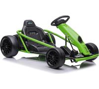 Kart Électrique Enfant Drift 24V 2x300W, Vitesse Réglable 8-13km/h, Batterie Longue Durée, Sécurité Renforcée, Expérience De Drift Ludique pour Enfants De 8 à 12 Ans