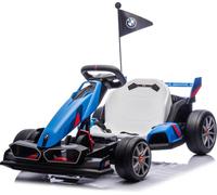 Kart électrique pour enfants BMW - Batterie 24V - 5 à 12 ans - avec fonction drift - Bleu