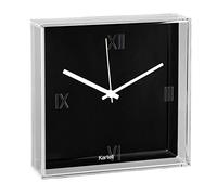 Kartell 0190009 Tic et Tac Horloge, plastique, noir, 30 x 30 cm