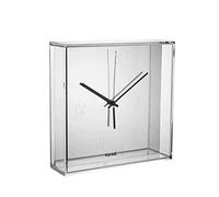 Kartell 01910XX Tic&Tac, Pendule, Chromè, Blanc (Chromè)