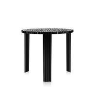 KARTELL table basse haute T-TABLE H 44 cm (Noir - Teinté dans la masse PMMA)