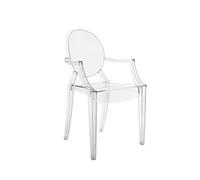 Kartell 4852/B4 Louis Ghost, 54x93x55cm, Polycarbonate, 2 chaises, Cristal