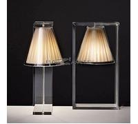 KARTELL lampe de table LIGHT-AIR (Beige - Technopolymère thermoplastique transparent et tissu)