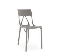 Kartell AI LITE Chaise de Salle à Manger Gris