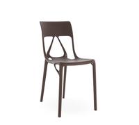 Kartell AI LITE Chaise de Salle à Manger Moka
