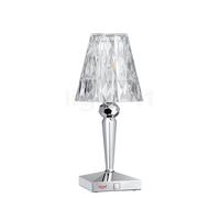 Kartell Battery LED chrome Ce luminaire comporte des modules à LED prémontés de classes énergétiques A A++, A+, A