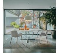 Kartell Suspension Bellissima LED – Blanc mat H 41 cm/Ø 50 cm