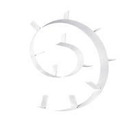 KARTELL bibliothque murale BOOKWORM 5,20 m (Blanc - PVC color dans la masse flame retardant)