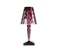 Kartell - Big Battery Lampe de Table Plum