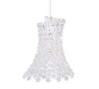 KARTELL lampe à suspension BLOOM (Blanc - Polycarbonate coloré dans la masse)