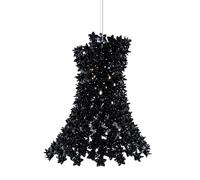 KARTELL lampe à suspension BLOOM (Noir - Polycarbonate transparent)