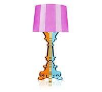 Kartell Bourgie, Lampe de Table, Fuchsia Multicolore, Version Dimmable