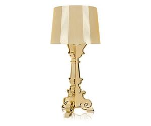 Kartell Bourgie, Lampe de Table, Or, Version Dimmable
