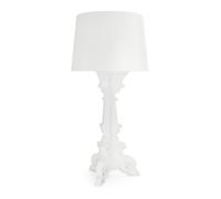 KARTELL lampe de table BOURGIE MAT (Blanc - Polycarbonate 2.0 recyclé soft touch)