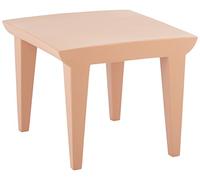 Kartell Table d'appoint de jardin Bubble Club rose poudré LxlxH 51.5x51.5x41.5cm