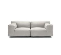 KARTELL canapé 2 places PLASTICS DUO 176 cm (Blanc - Tissu Nilo)