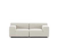 KARTELL canapé 2 places pour l'extérieur PLASTICS OUTDOOR 176 cm (Blanc - Tissu acrylique)