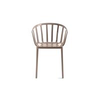 Kartell Chaise avec accoudoirs Venice - taupe