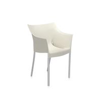 Kartell Chaise Dr. NO - blanc ciré