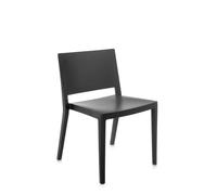 Kartell Chaise Lizz Mat - finition mate - noir