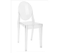 Victoria Ghost Chaise verre clair Kartell - 8034105780255