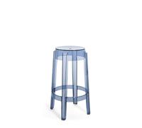 Kartell Charles Ghost, Lot de 2 tabourets, H 65 cm, Bleu poudré
