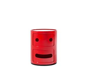 Kartell Componibile Smile, Clins d'œil , Rouge