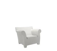 Kartell Bubble Club Fauteuil, Polyéthylène Coloré, Blanc De Zinc, 102 X 78 X 75 Cm
