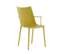 KARTELL fauteuil H.H.H. HER HIGHEST HIGHNESS MAT (Moutarde - Polycarbonate recyclé doux au toucher 2.0)