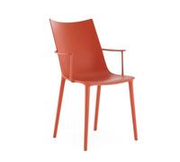 KARTELL fauteuil H.H.H. HER HIGHEST HIGHNESS MAT (Orange rouille - Polycarbonate recyclé doux au toucher 2.0)
