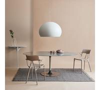 Kartell Lampe à suspension FL/Y Revêtement opaque Blanc