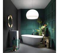KARTELL lampe à suspension BIG FL/Y fly (Blanc brillant - Teinté dans la masse PMMA)