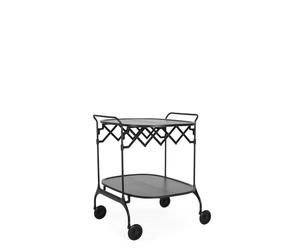 Kartell Gastone, Chariot de Service, Noir