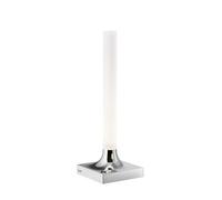 Kartell Goodnight Lampe rechargeable LED chrome Ce luminaire comporte des modules à LED prémontés de classes énergétiques A A++, A+, A