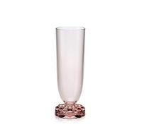 Kartell JELLIES FAMILY flute verre lot de 4, rose